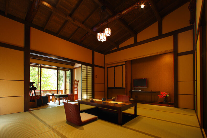 Special room with open-air bath｜Yama no Ashita｜66㎡メイン画像
